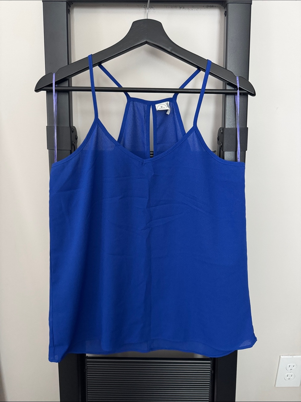 Paper Crane Royal Blue Spaghetti Strap Cami